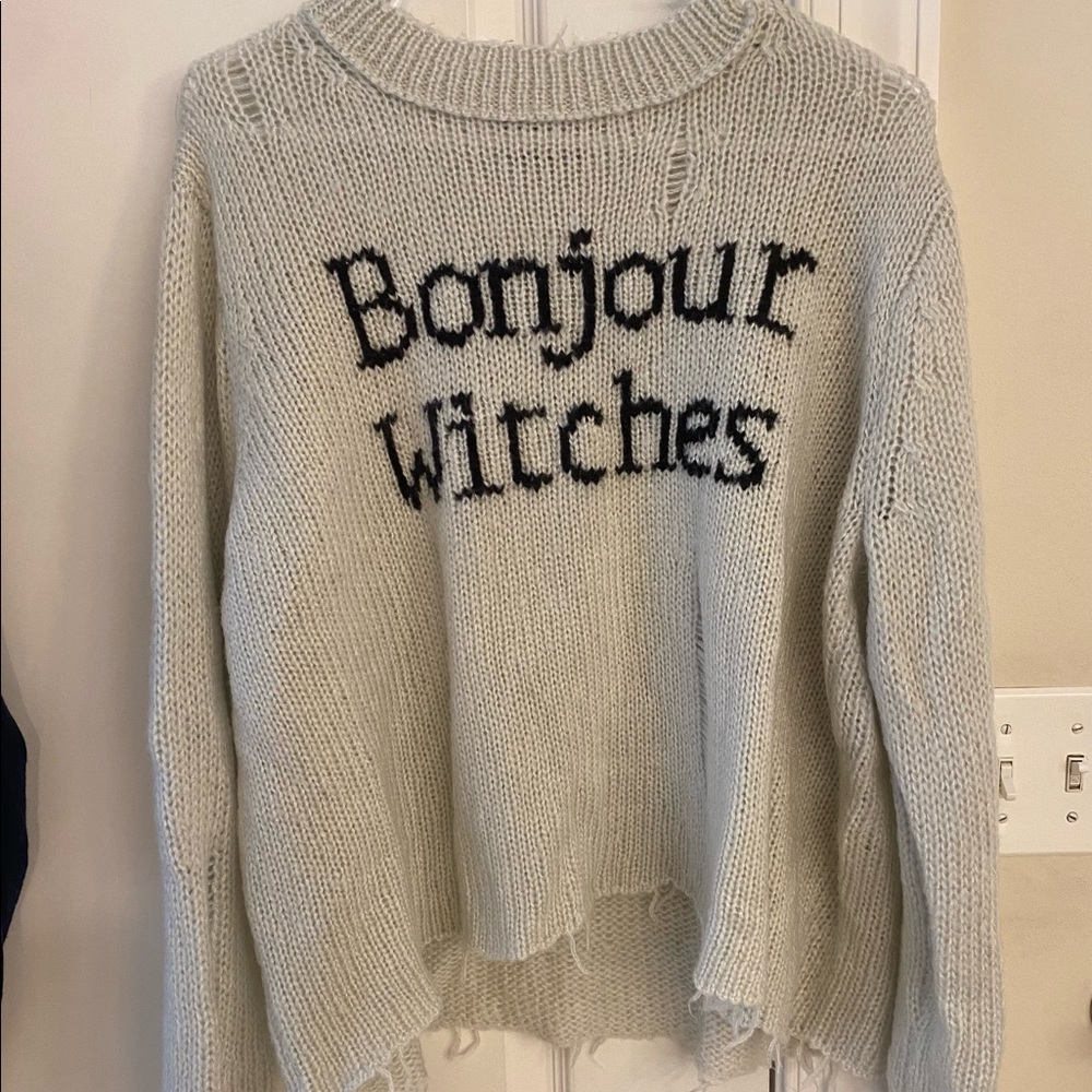 Wooden Ships Bonjour Witches Sweater